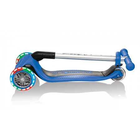 Monopattino con Luci per Bambino Blu max 50 kg Scooter Pieghevole