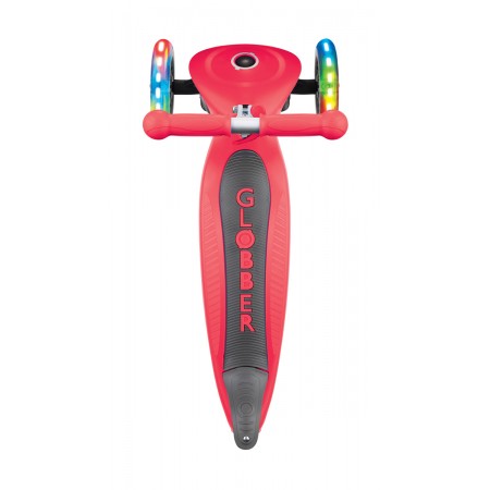 Monopattino Rosso con Luci Scooter Pieghevole per Bambino max 50 kg