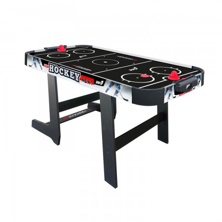 Tavolo Air Hockey Pieghevole Gioco per Bambini con Ventola Aria 2 Dischi