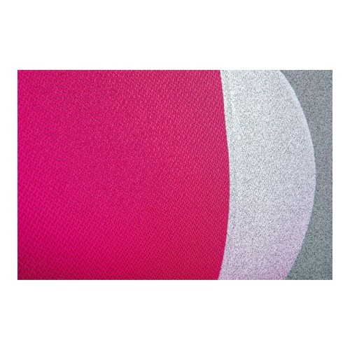 Sedia Rosa con Ruote Colorata Poltrona Cameretta Regolabile e Girevole