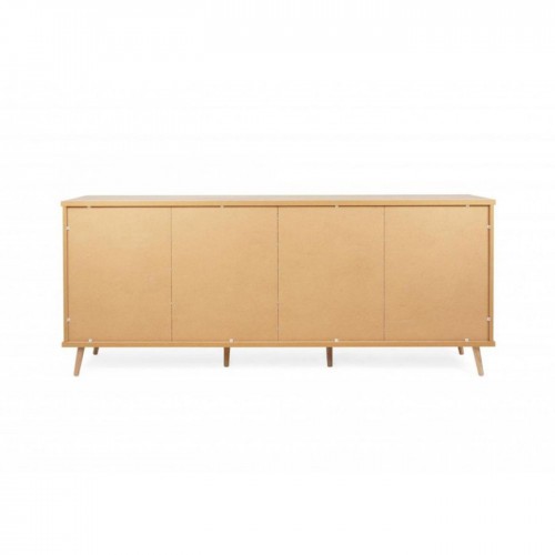 Madia a 3 Ante e Scaffali 210 cm Credenza Porta Tv Mobile da Salotto