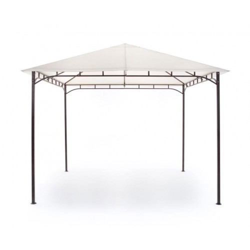 Gazebo in Ferro 3x3 metri con Telo copertura Impermeabile da Giardino