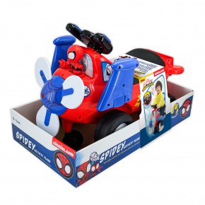 Macchina Cavalcabile per Bambini Spiderman Aeroplano a Spinta con Elica 2
