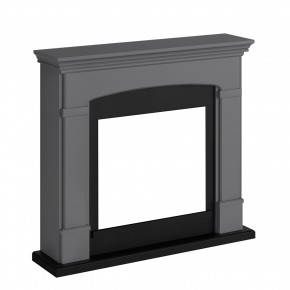 Cornice per Camino Elettrico Tagu Helmi Grigio in Legno MDF Caminetto 2