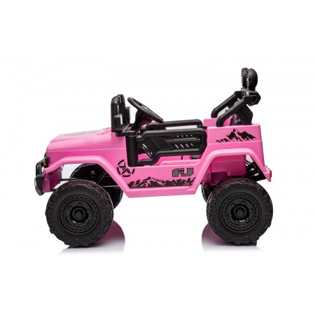 Auto Elettrica per Bambini Toyota Cruiser Fuoristrada Macchina Rosa