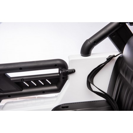 Macchina Elettrica per Bambini Auto Toyota Cruiser a Batteria 12 V Bianca