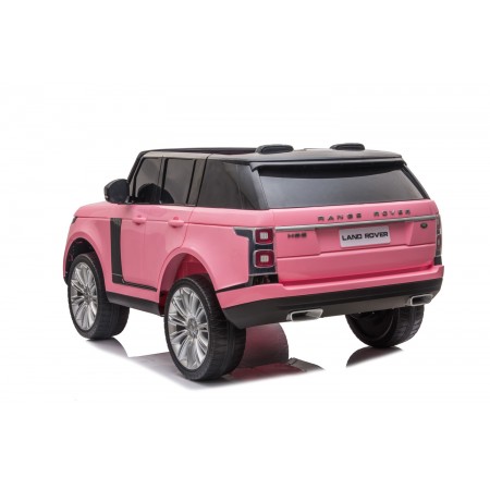Auto Elettrica per Bambini Range Rover Rosa Macchinina 12V Batteria
