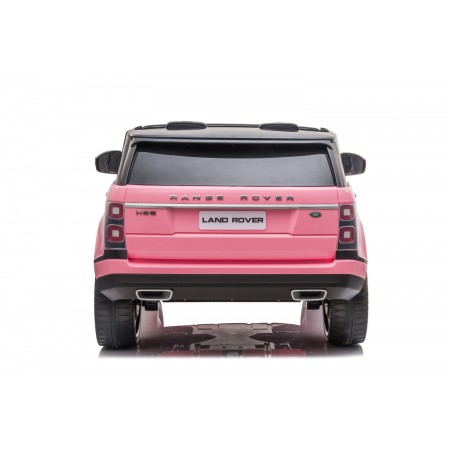 Auto Elettrica per Bambini Range Rover Rosa Macchinina 12V Batteria