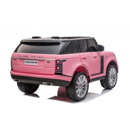 Auto Elettrica per Bambini Range Rover Rosa Macchinina 12V Batteria