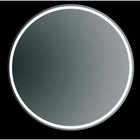 Specchio con Retroilluminazione Led Tondo 85 cm per Bagno da Parete