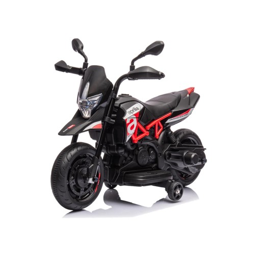 Moto Elettrica per Bambini a Batteria 6 V Aprilia Dorsoduro Small