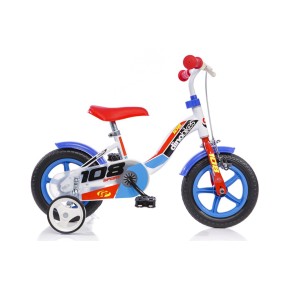 Bicicletta per Bambino 10 Pollici Freno Davanti Rotelle 2 3 4 anni Bici da Bimbo 2