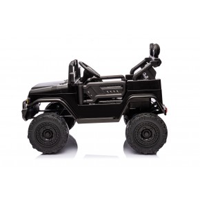 Macchina Elettrica per Bambini Nera Toyota Cruiser Auto a Batteria 12 V 2