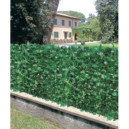 4 Pezzi Siepe Finta 1x3 Rotolo Sempreverde Artificiale Lauro Sintetica Balcone