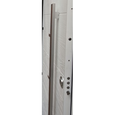 Maniglione 120 cm con Rivestimento Removibile per Porta Blindata da Ingresso