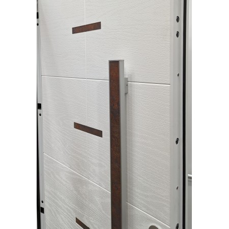 Maniglione 120 cm con Rivestimento Removibile per Porta Blindata da Ingresso
