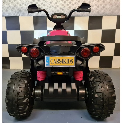 Quad Elettrico 4 ruote Macchina a Batteria 12 V Luci Auto Macchinina