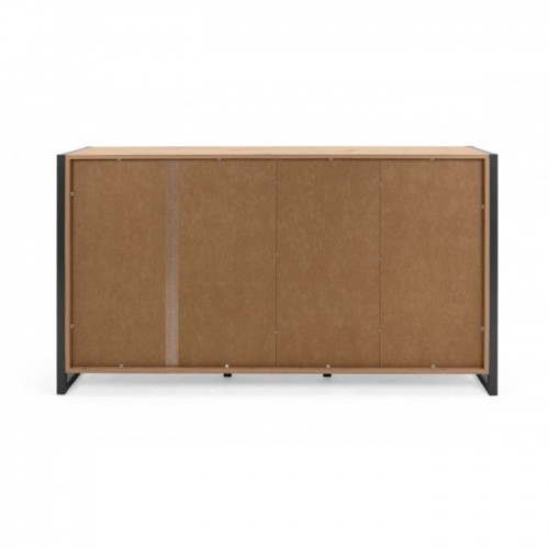 Credenza Madia con Cassetti e Ante Mobile in Legno Quercia Buffet Madia