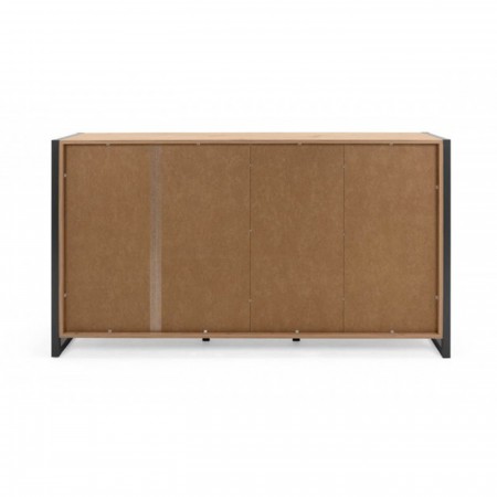 Credenza Madia con Cassetti e Ante Mobile in Legno Quercia Buffet Madia
