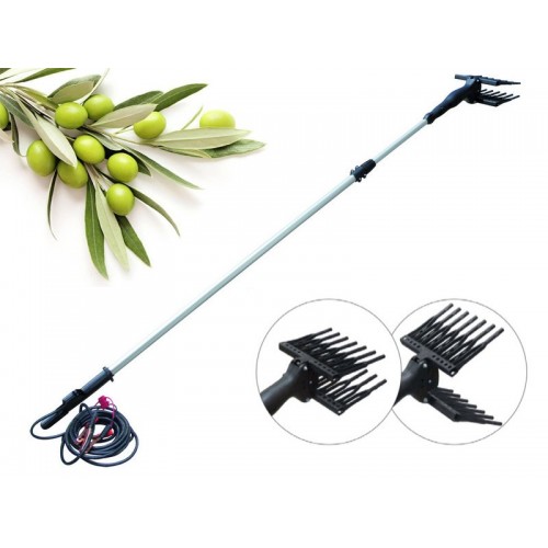 Abbacchiatore per Olive a Batteria 12V Elettrico Scuotiolive Raccolta Globex