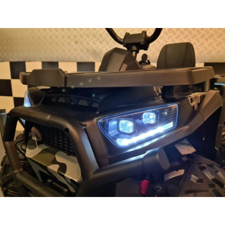 Quad Elettrico con Batteria 12 V a 4 Ruote Macchina per Bambino Verde