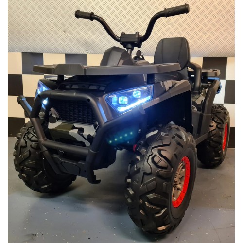 Quad Elettrico con Batteria 12 V a 4 Ruote Macchina per Bambino Verde