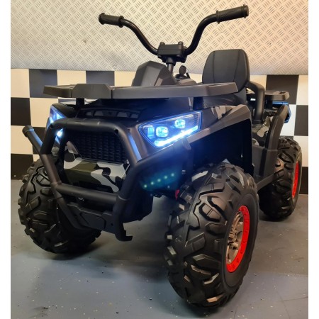 Quad Elettrico con Batteria 12 V a 4 Ruote Macchina per Bambino Verde