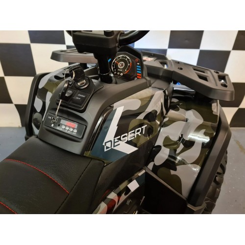 Quad Elettrico con Batteria 12 V a 4 Ruote Macchina per Bambino Verde