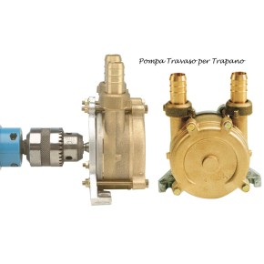 Pompa Elettrica per Trapano Autoadescante Elettropompa Travaso Gasolio Liquidi