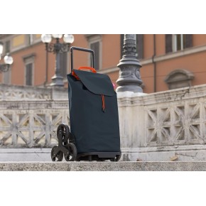 Carrellino per Spesa Gimi Grigio Impermeabile 52 lt Carrello Pieghevole 2
