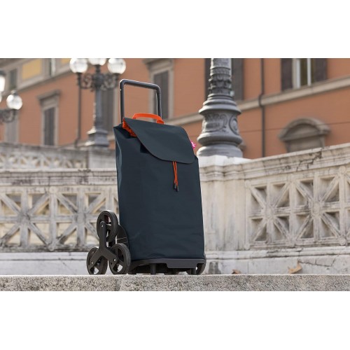 Carrellino per Spesa Gimi Grigio Impermeabile 52 lt Carrello Pieghevole
