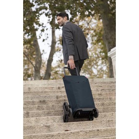 Carrellino per Spesa Gimi Grigio Impermeabile 52 lt Carrello Pieghevole