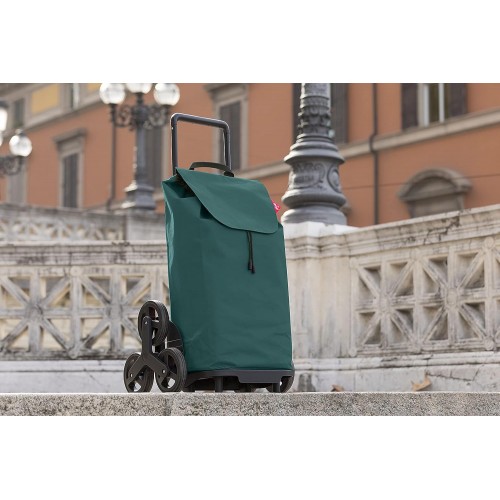 Carrellino per Spesa Gimi Impermeabile 52 lt Carrello Pieghevole Verde