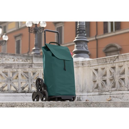 Carrellino per Spesa Gimi Impermeabile 52 lt Carrello Pieghevole Verde