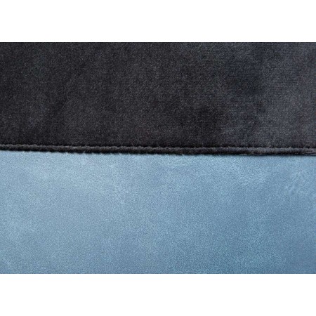 Pouff Secchiello Nero con Maniglia Sgabello da Seduta e Poggiapiedi