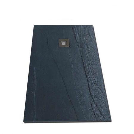 Piatto Doccia Nero Rettangolare 70 80 90 100 120 Ardesia Effetto Pietra Slim