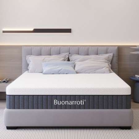 Materasso per Letto Matrimoniale a 2 Piazze 160x190 Morbido Alto 25 cm