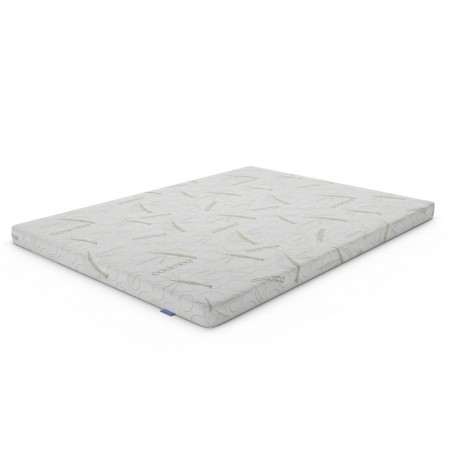 Topper in Bambu per Materasso a una Piazza Morbido Letto Singolo 80x190