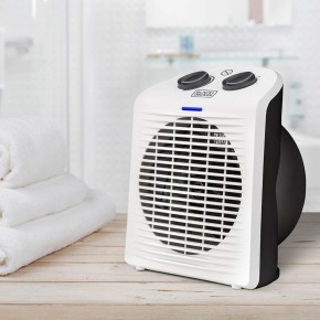 Stufa Elettrica Black & Decker Stufetta Termoventilatore a Basso Consumo 2