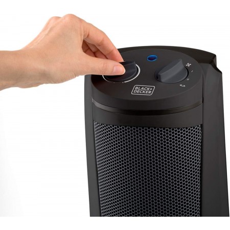 Stufa Black & Decker Termoventilatore Ceramico Regolabile Oscillante