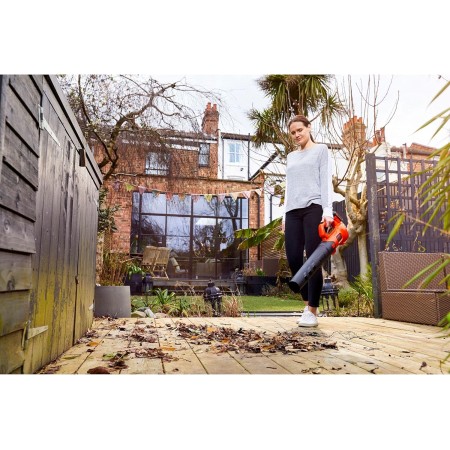 Soffiatore Black & Decker con Batteria a Litio Soffia Foglie per Giardino