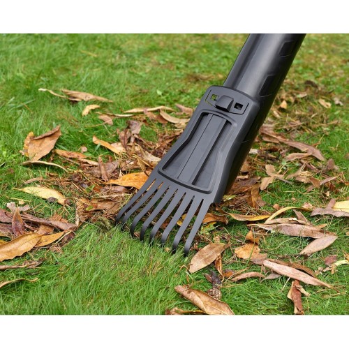 Aspiratore e Soffiatore Black&Decker con Sacco per Foglie e Rastrello