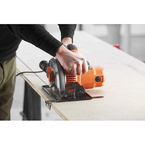 Sega Circolare Black & Decker Tagli Precisi 1500W con Protezione Lama