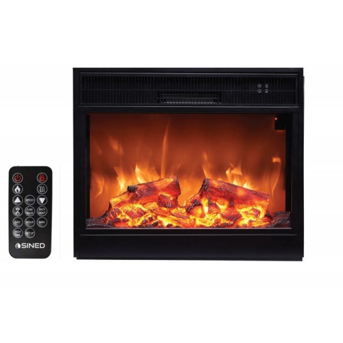 Inserto per Camino Elettrico Effetto Fuoco Realistico da Incasso Parete