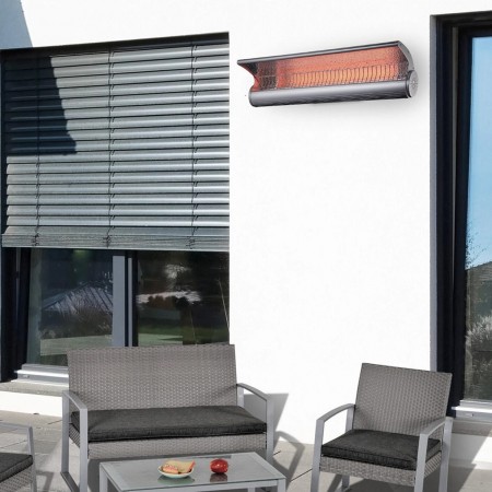 Stufa Infrarossi da Parete da 2000W Riscaldatore da Esterno Elettrico