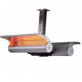 Stufa Infrarossi da Parete da 2000W Riscaldatore da Esterno Stufa