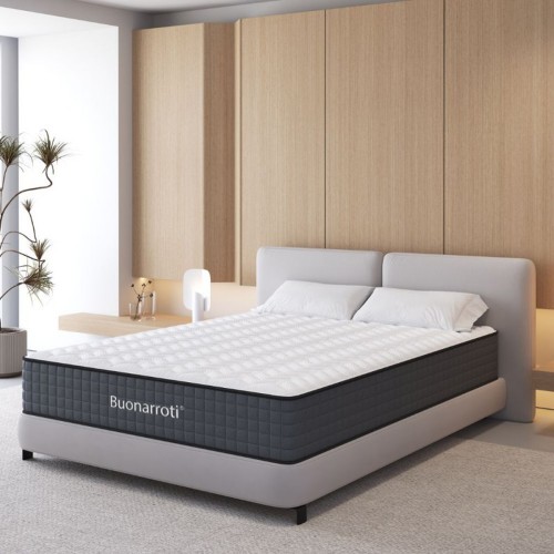 Materasso Letto Matrimoniale 140x190 a Due Piazze Memory Foam Morbido