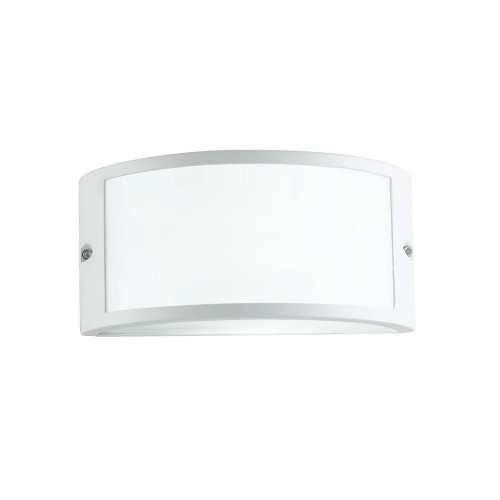 Applique da Esterno Intec in Alluminio Bianco Punto Luce per Giardino