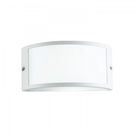 Applique da Esterno Intec in Alluminio Bianco Punto Luce per Giardino