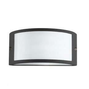 Applique da Esterno in Alluminio Nero Punto Luce Faretto per Giardino